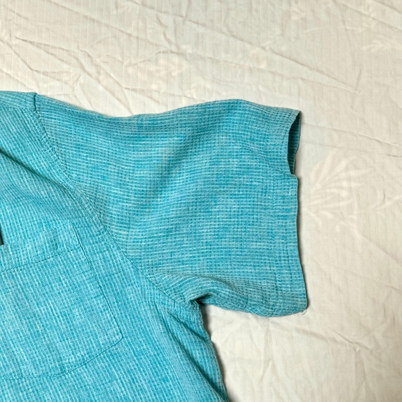 Ascot Shop House Brand (located in La Jolla,CA) short sleeved button up - Picture 4 of 5